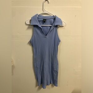 Wild Fable Dusty Blue Sleeveless Tennis Dress Size Large Women’s